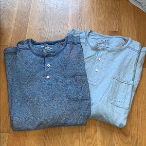 TWO Tommy Bahama long sleeve shirts